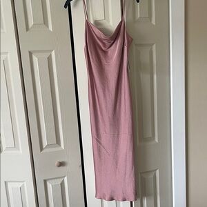 Express Blush Midi Dress